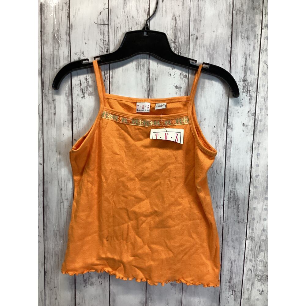 TKS Basic Orange Tops Camisole for Girls Size Large (14/16)